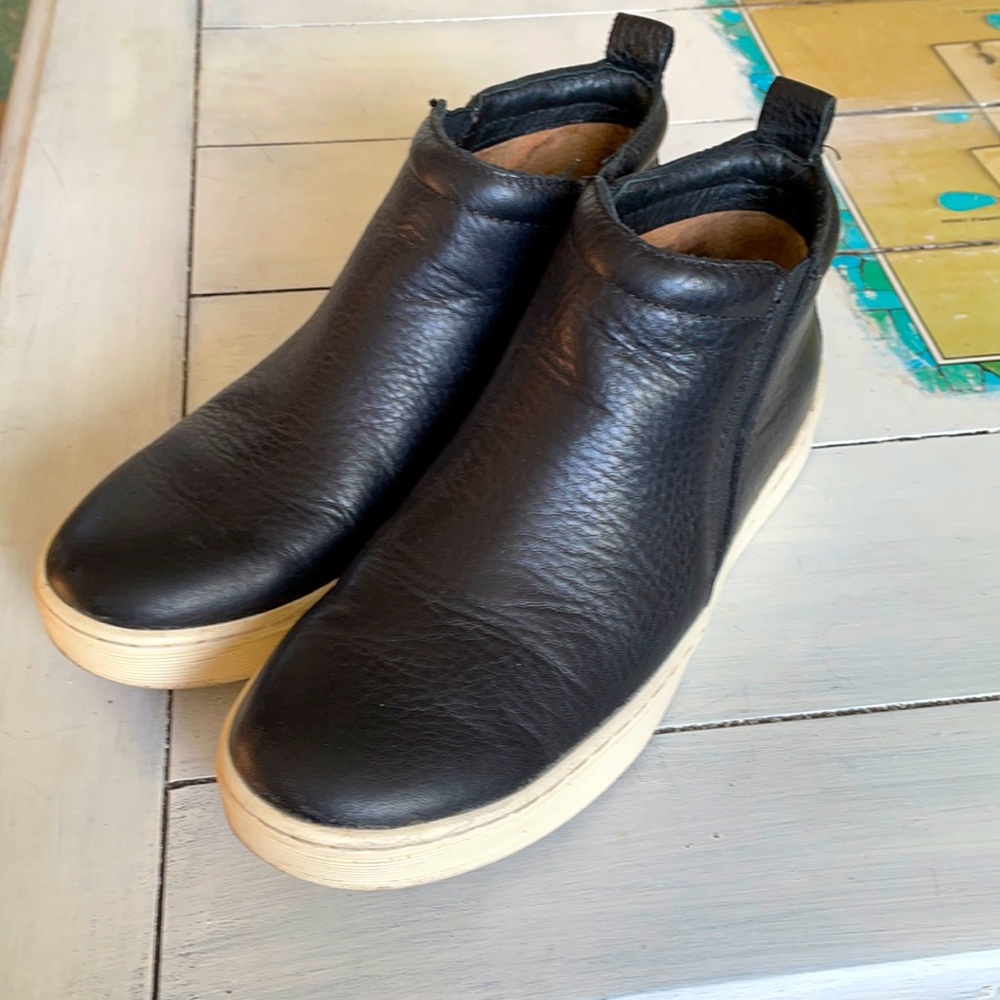 Leather High Tops